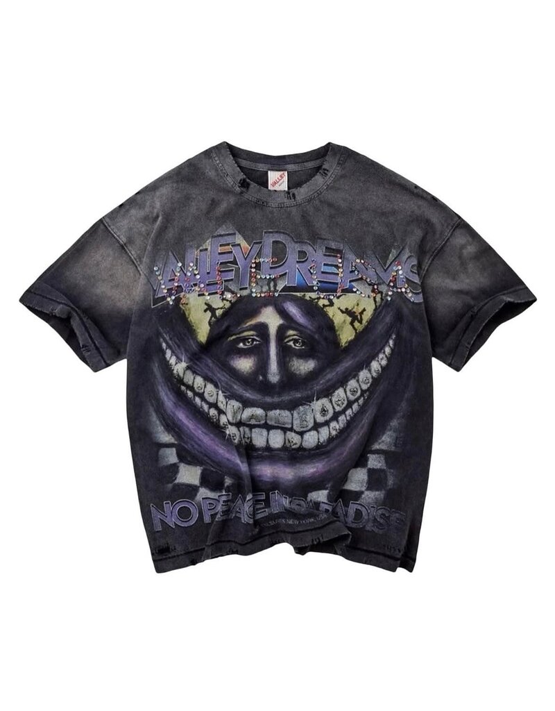 VALE VALE SMILEY FACE TEE