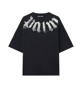 Palm Angels Palm Angels Big Neck Logo Loose Tee