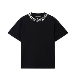 Palm Angels Palm Angels Neck Logo Regular Tee
