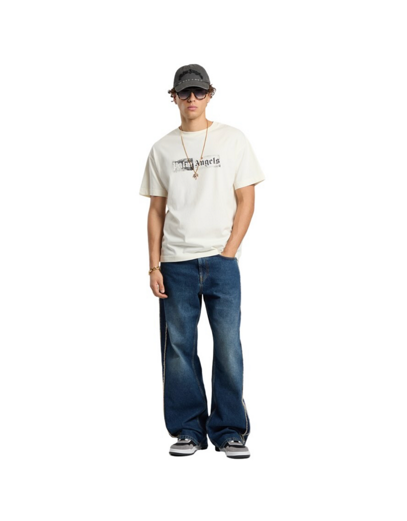 Palm Angels Palm Angels Stamp Logo Regular Tee