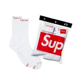 Supreme Supreme Hanes Crew Socks (4-pack)