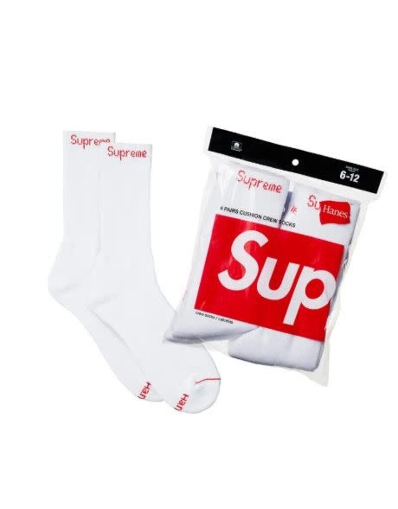 Supreme Supreme Hanes Crew Socks (4-pack)