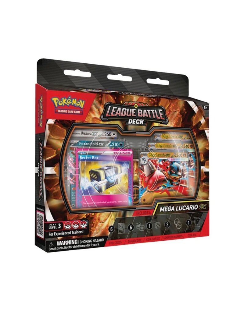 Pokemon Mega Lucario Ex League Battle Deck