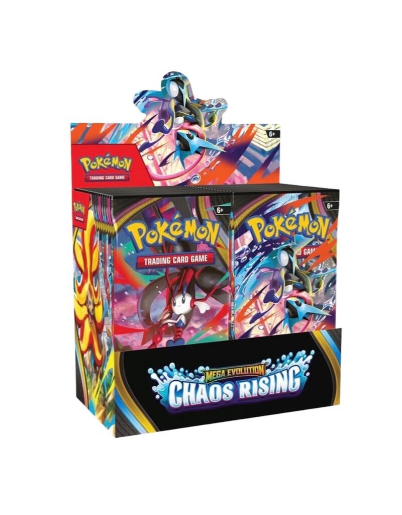 Pokemon Display Me4 Chaos Rising Booster Bundle
