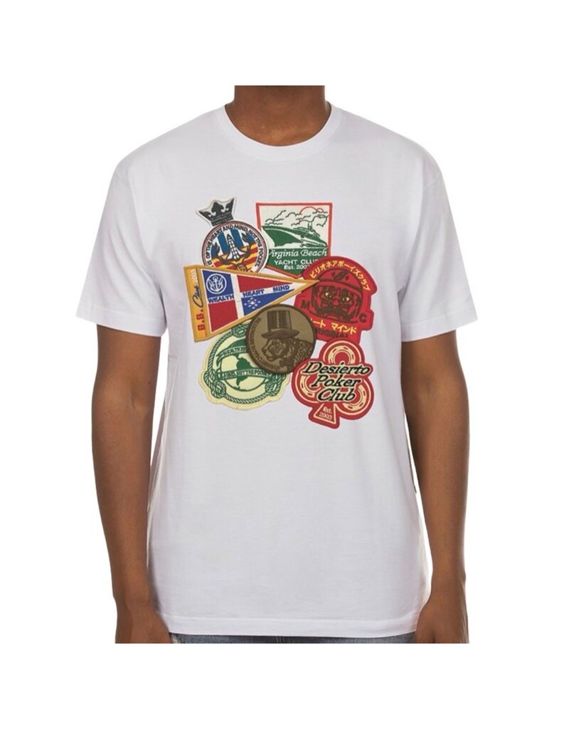 Billionaire boys club bb patches ss tee