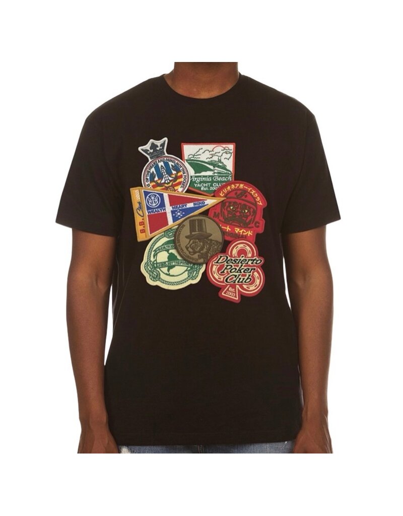 Billionaire boys club bb patches ss tee