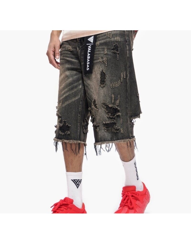 VALABASAS VALABASAS SNAPPED BAGGY JORTS
