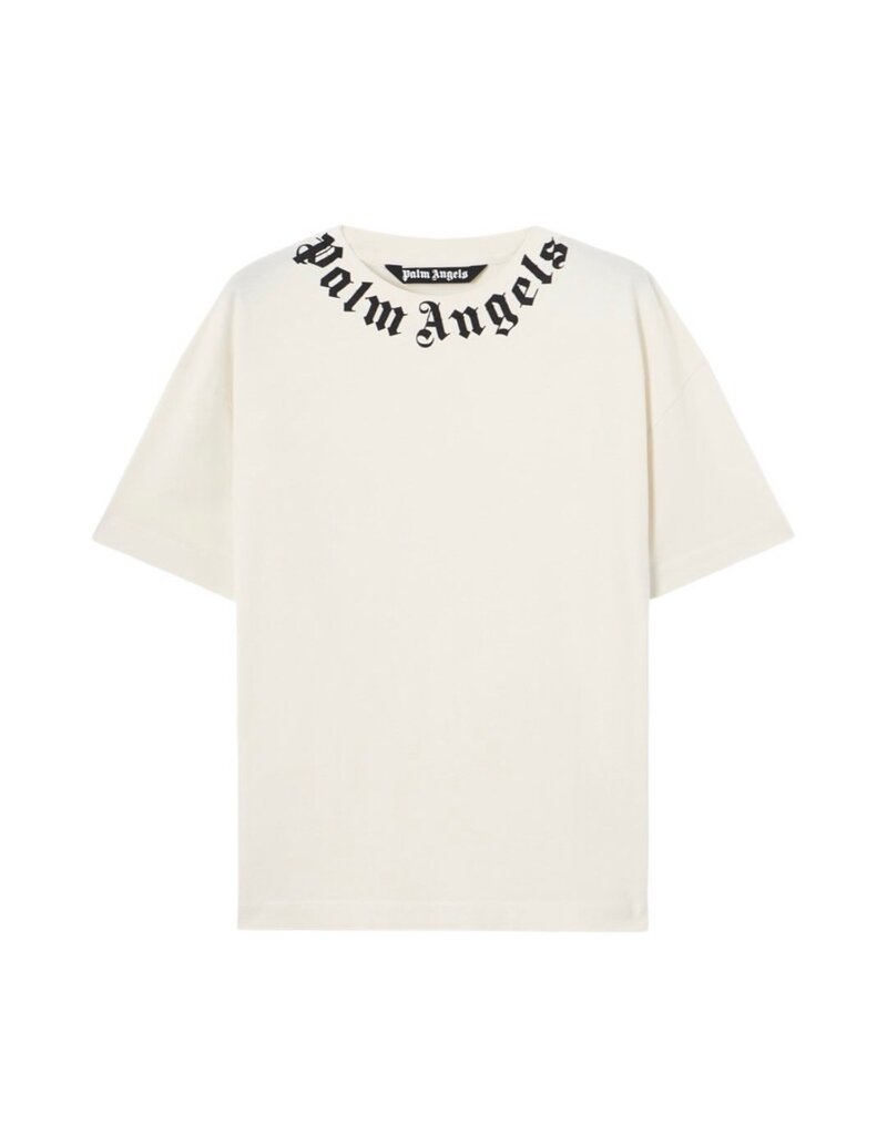 Palm Angels Palm Angels Neck Logo Regular Tee