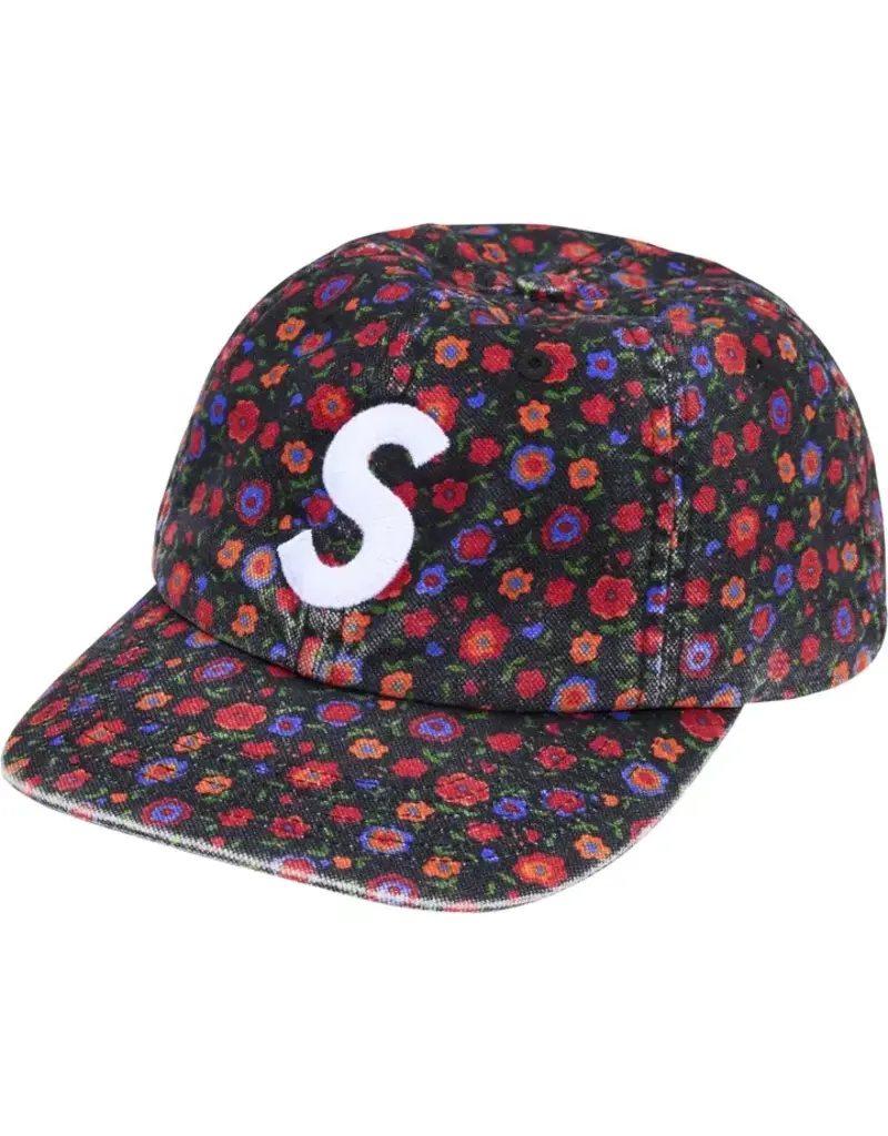 Supreme Supreme Washed Canvas S Logo 6 Panel