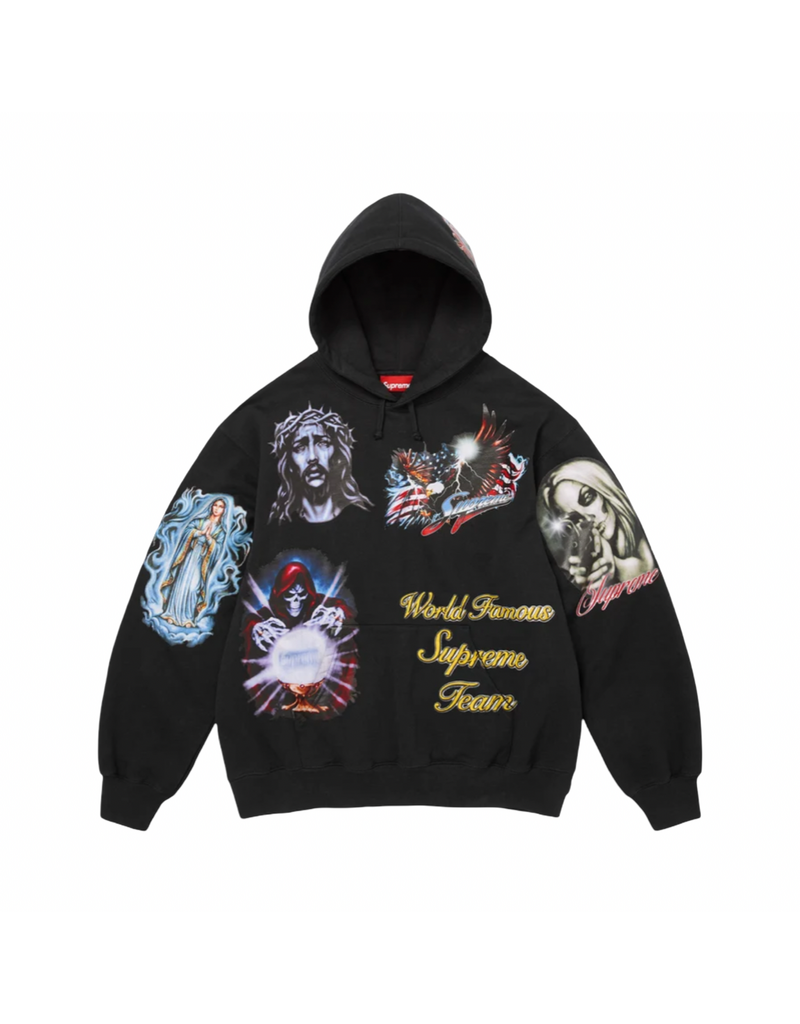 Supreme Supreme Stickers Hooded Sweatshirt