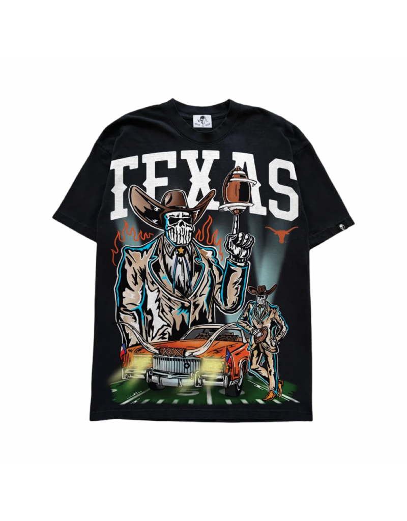 Warren Lotas Warren Lotas Longhorn Bright Lights T-Shirt