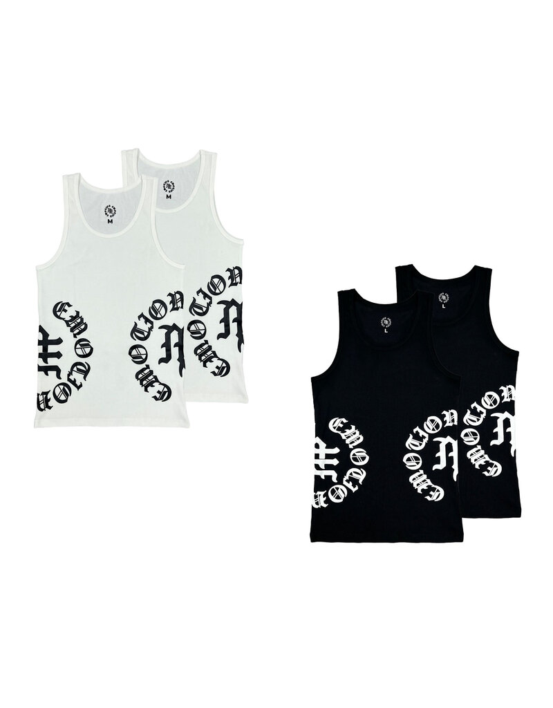 Mixed Emotions Mixed Emotions "Script" Tank Top (2 Pack)