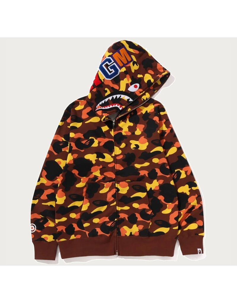 Abathing Ape BAPE 1ST CAMO SHARK FULL ZIP