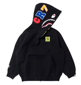 Abathing Ape BAPE LIFE LOGO SHARK HOODIE