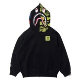 Abathing Ape BAPE LIFE LOGO SHARK HOODIE