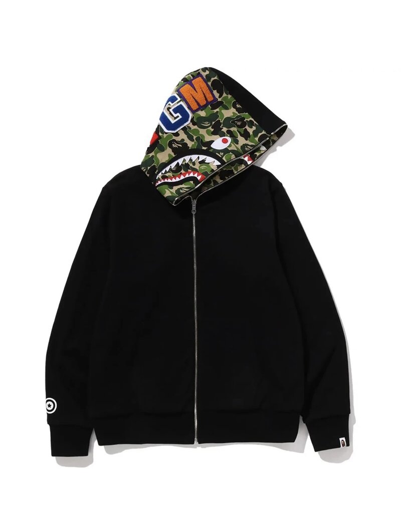 Abathing Ape BAPE ABC CAMO REVERSIBLE SHARK FULL ZIP