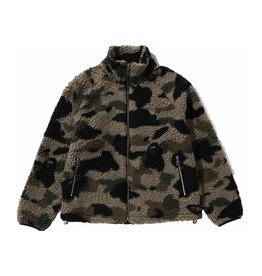 Abathing Ape BAPE 1ST CAMO ONE POINT FLEECE JACKET