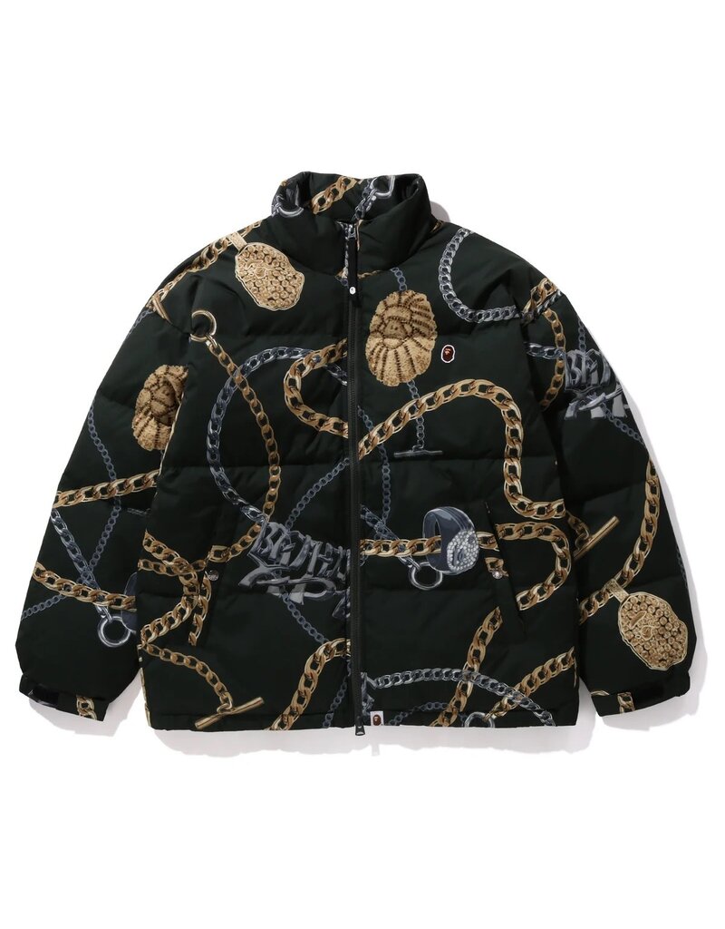 Abathing Ape BAPE JEWELS PUFFER JACKET SIZE 2XL