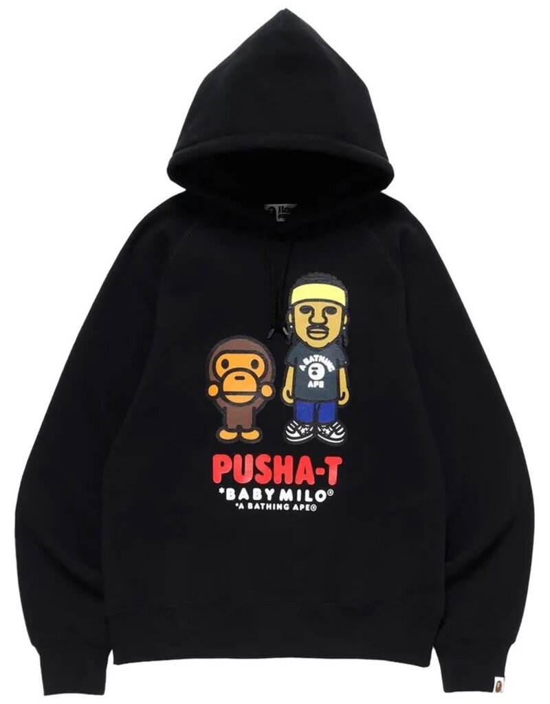 Abathing Ape BAPE PUSHA T PULLOVER HOODIE SIZE M