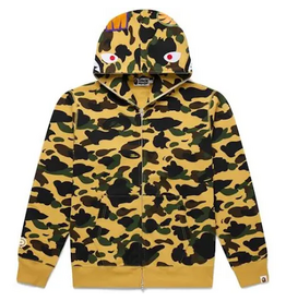 Abathing Ape BAPE 1ST CAMO SHARK FULL ZIP