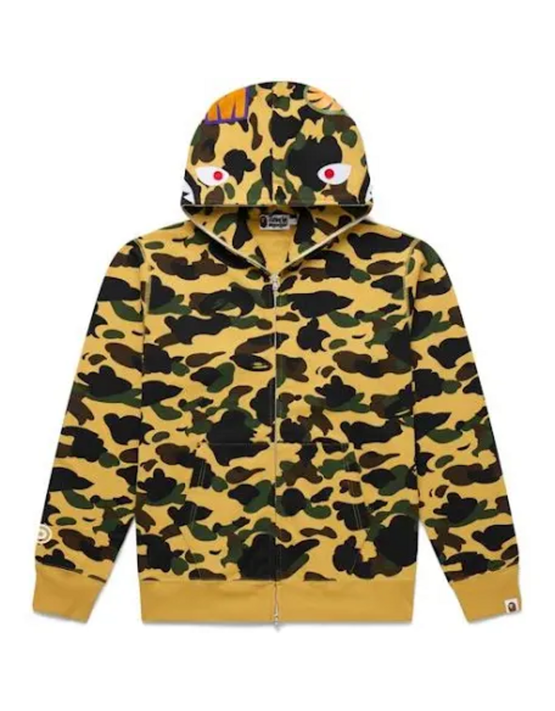 Abathing Ape BAPE 1ST CAMO SHARK FULL ZIP