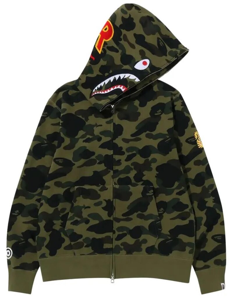 Abathing Ape BAPE 1ST CAMO 2ND SHARK FULL ZIP