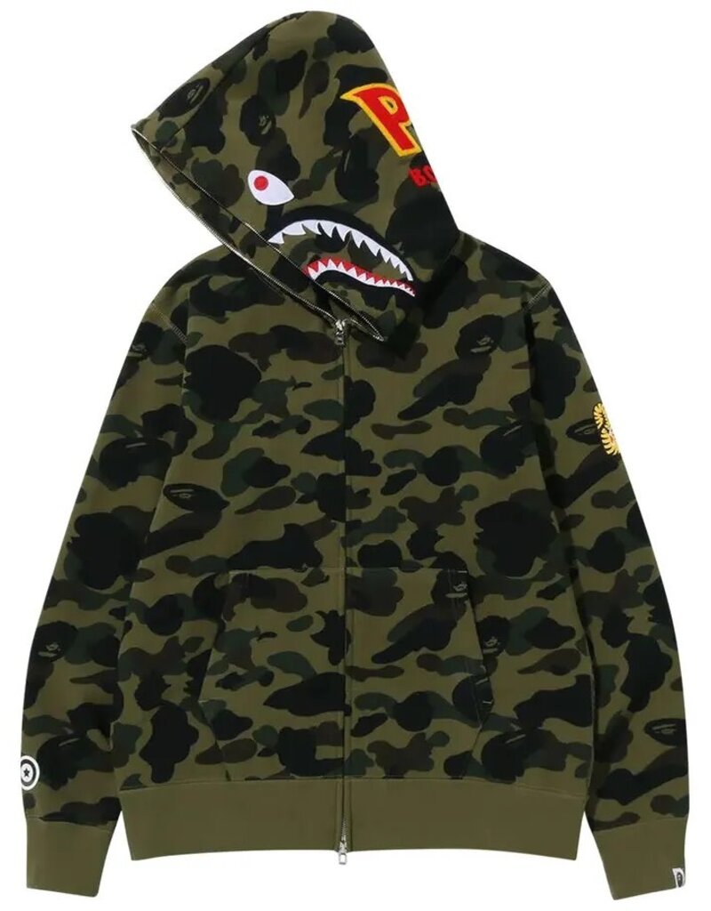 Abathing Ape BAPE 1ST CAMO 2ND SHARK FULL ZIP
