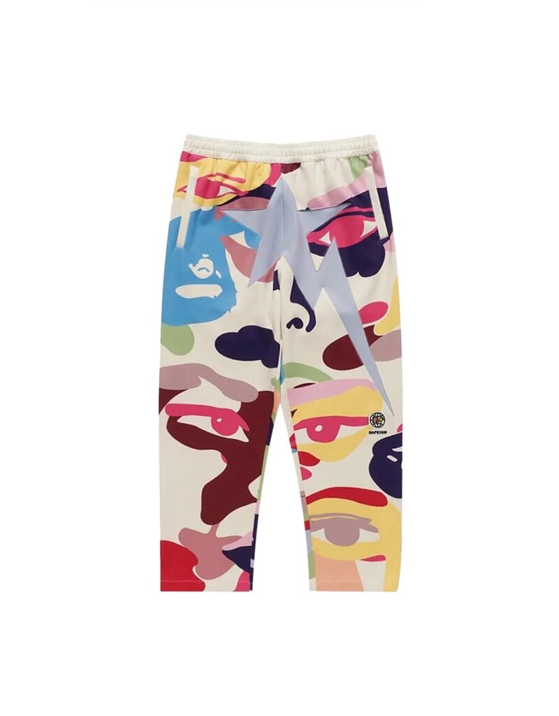 Abathing Ape BAPE X KIDSUPER PATCHWORK TRACKPANTS