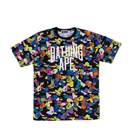 Abathing Ape BAPE MULTI CAMO NYC LOGO TEE