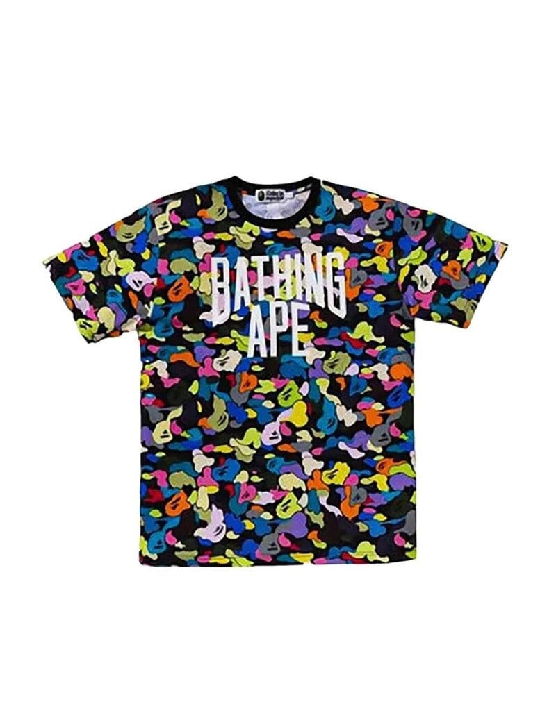 Abathing Ape BAPE MULTI CAMO NYC LOGO TEE
