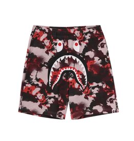 Abathing Ape BAPE MAP CAMO SHARK SWEAT SHORTS