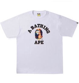 Abathing Ape BAPE TIE DYE COLLEGE TEE