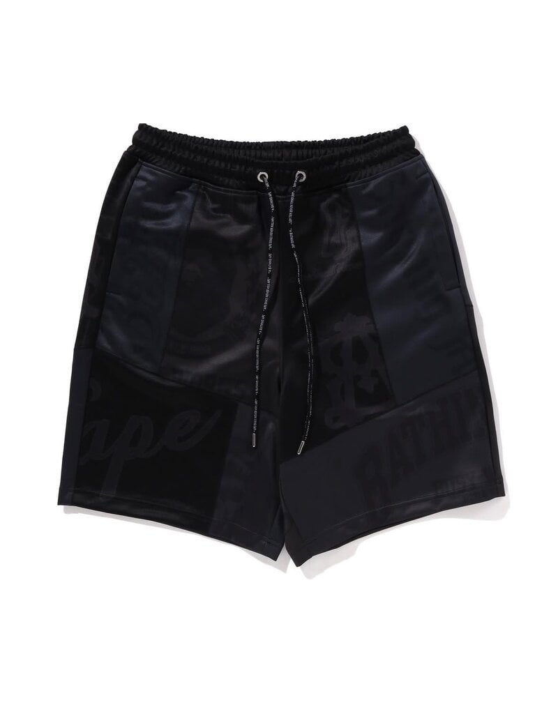 Abathing Ape BAPE PATCHWORK BASKETBALL SHORTS SIZE M