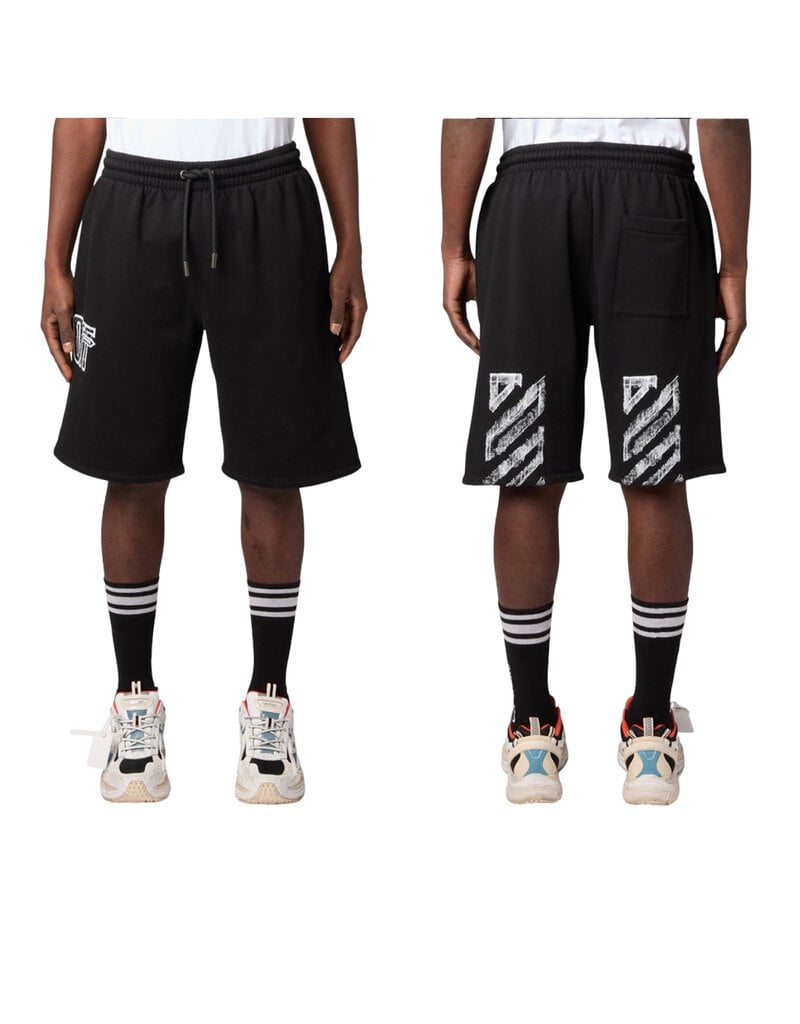 Off White Off-White Motion Arrow Skate Sweatshort