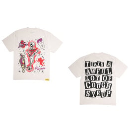 THAT'S A AWFUL LOT OF COUGH SYRUP ALOCS SKELETON SCRAPBOOK TEE
