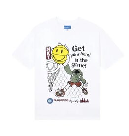Market MKT SMILEY HEAD IN THE GAME T-SHIRT