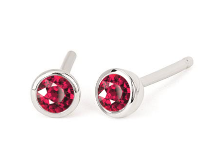 Ostbye .925 Birthstone Bezel Stud