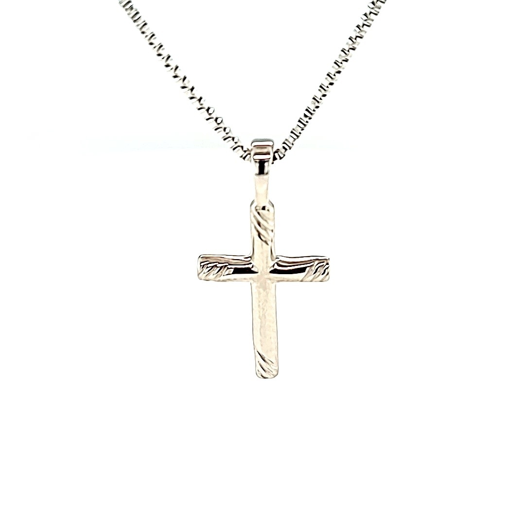 .925 Small Half Round Groove Cross