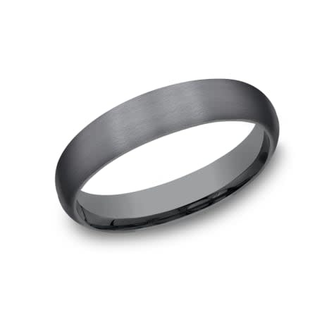 Benchmark 4mm Tantalum comfort fit wedding band