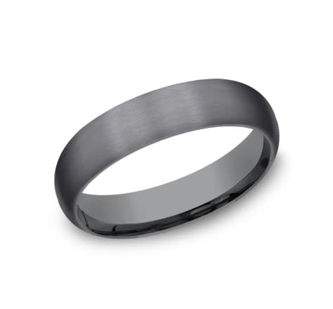 Benchmark 5mm Tantalum comfort fit wedding band