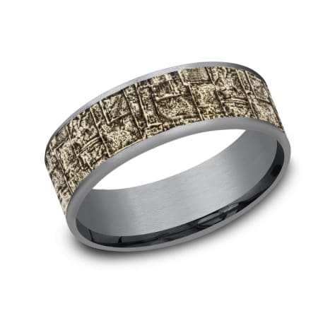 Benchmark 7.5mm Tantalum wedding band