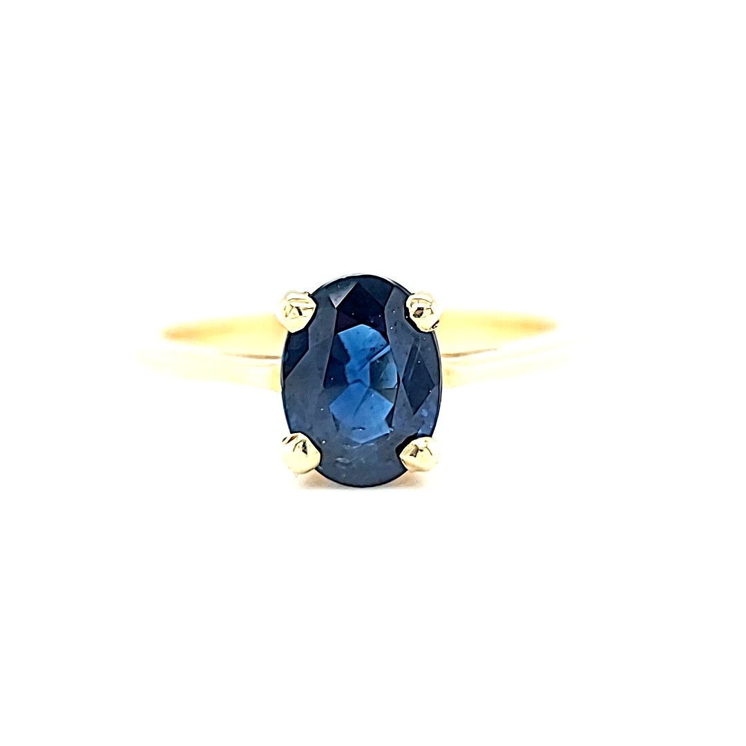 14KY Sapphire Fashion Ring