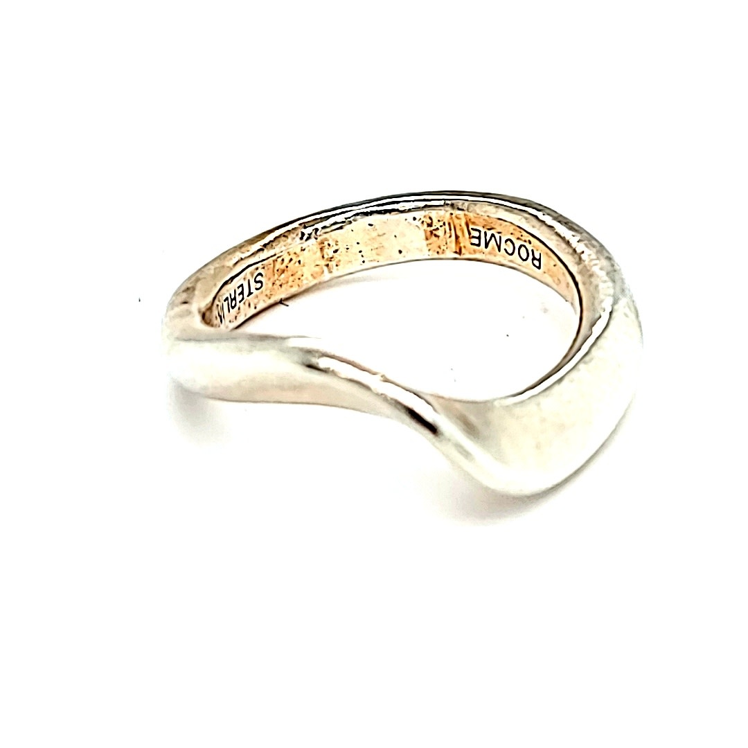Cape Cod .925 Large Wave Ring Size 6