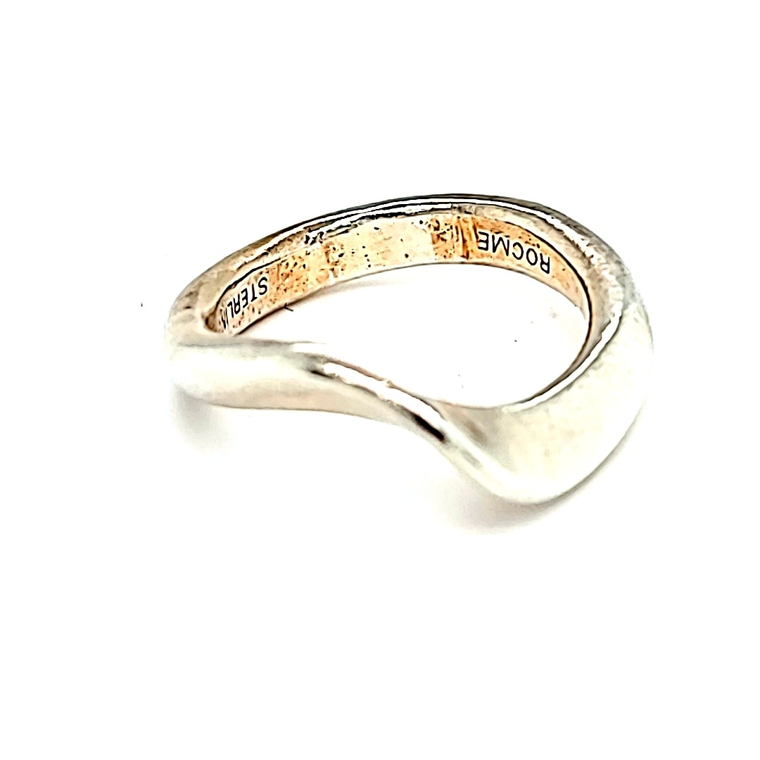 Cape Cod .925 Wave Ring Size 6.5