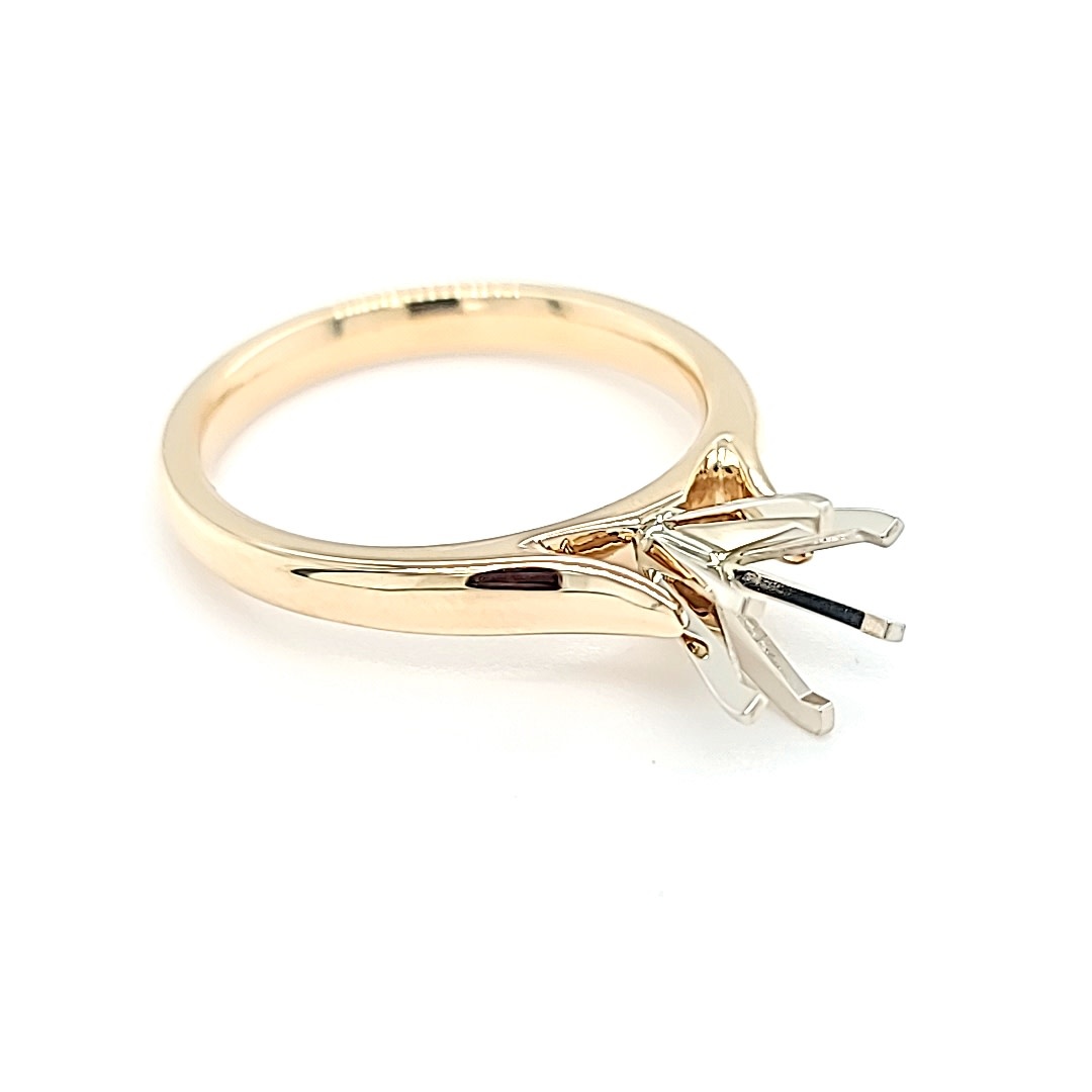 14KY Solitaire Engagement Remount