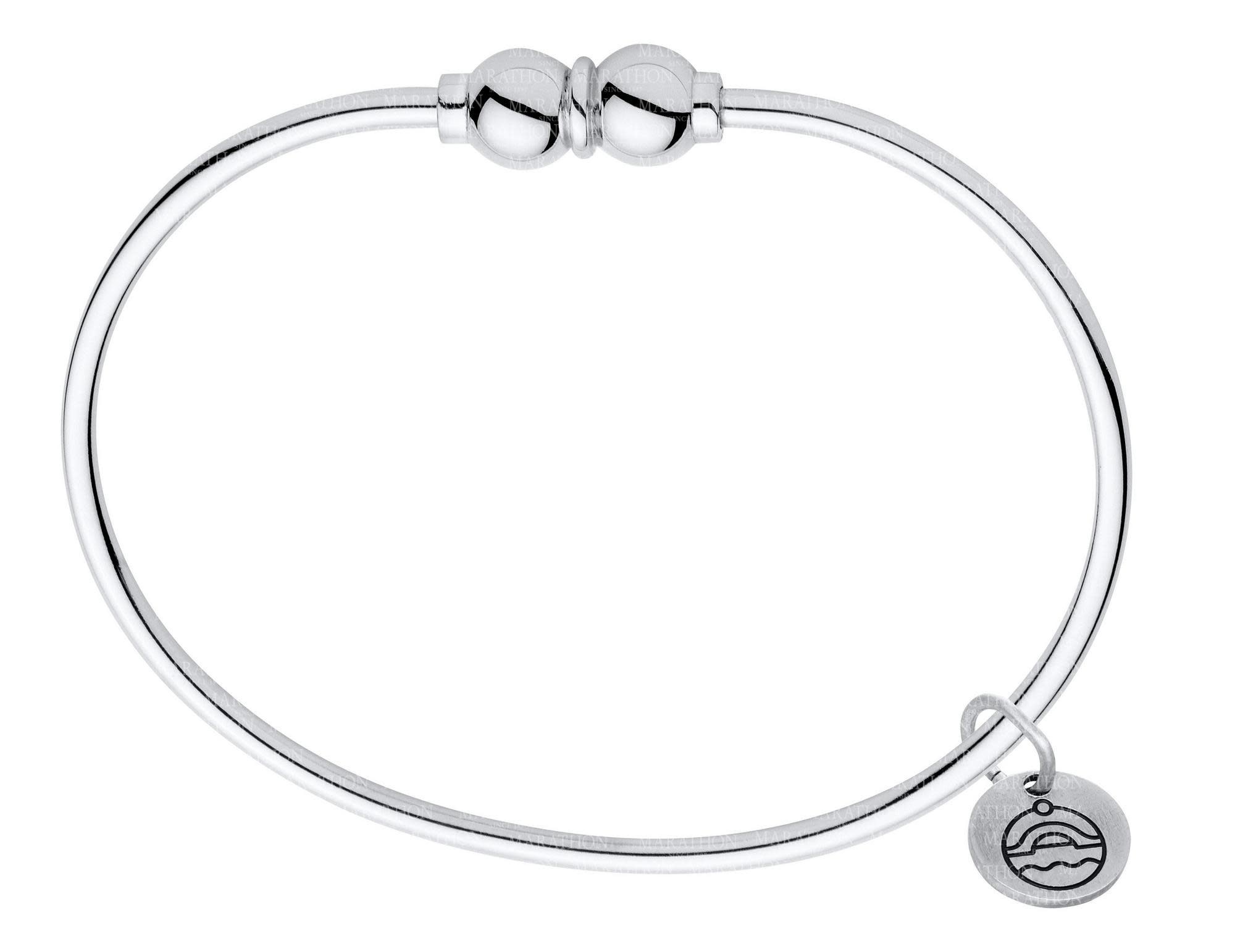 Cape Cod Bracelet SS Double Bead 7