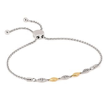 .925/14KY .13CTTW Diamond Bracelet