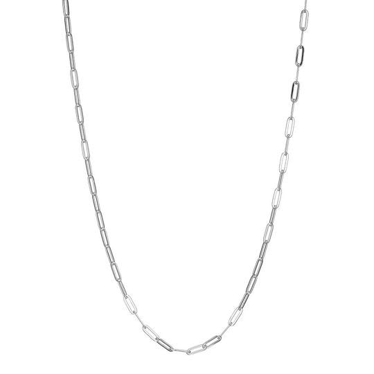Elle .925 Paper Clip Chain Necklace 36"