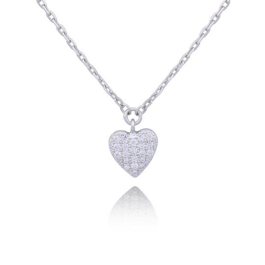 Elle .925 CZ Heart Pendant Elle .925 CZ Heart Pendant