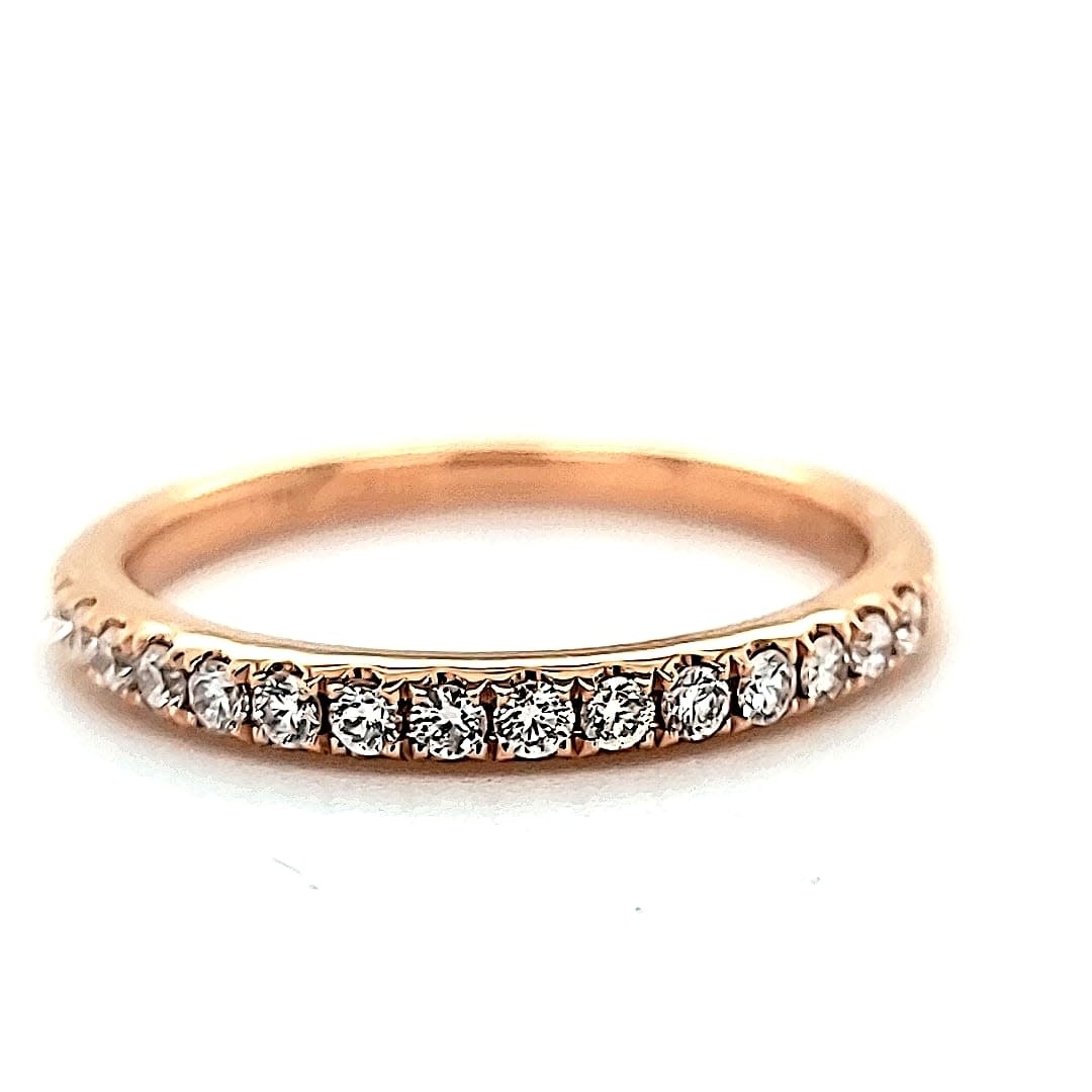14KR .27CTTW Diamond Wedding Band 14KR .27CTTW Diamond Wedding Band